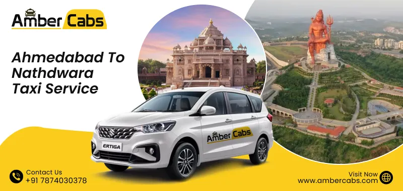 Ahmedabad to Nathdwara Taxi Service