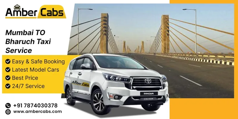 Mumbai to Bharuch Taxi Service