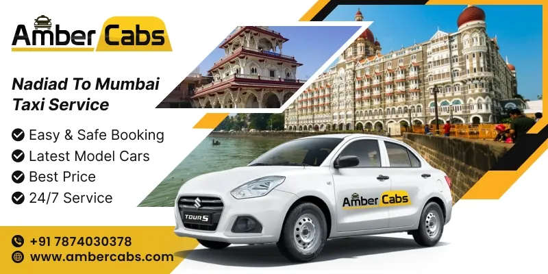 Nadiad to Mumbai Taxi Service