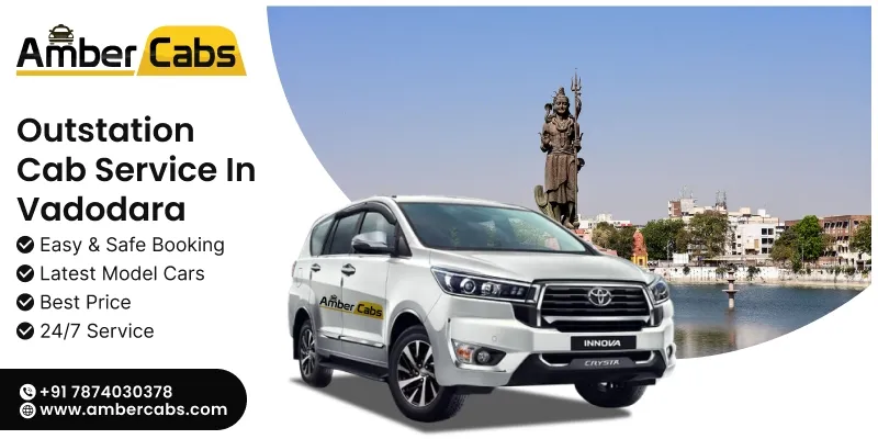 Outstation Cab Service in Vadodara