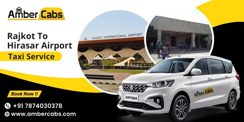 Rajkot to Hirasar Airport Taxi Service