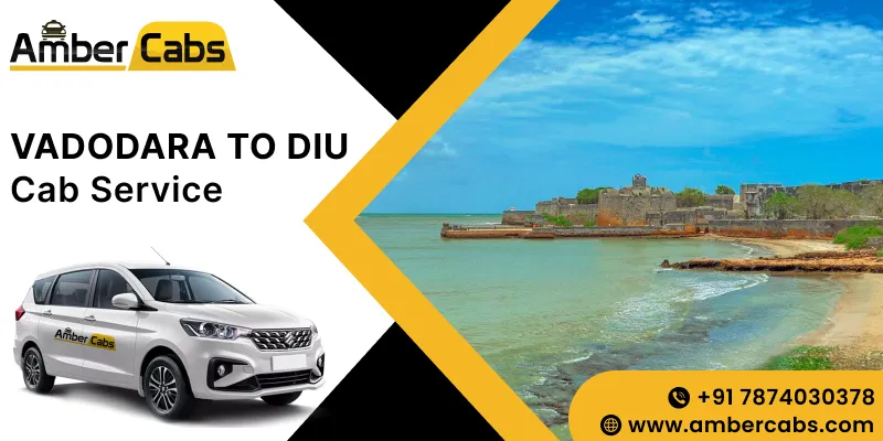 Vadodara to Diu Cab Service